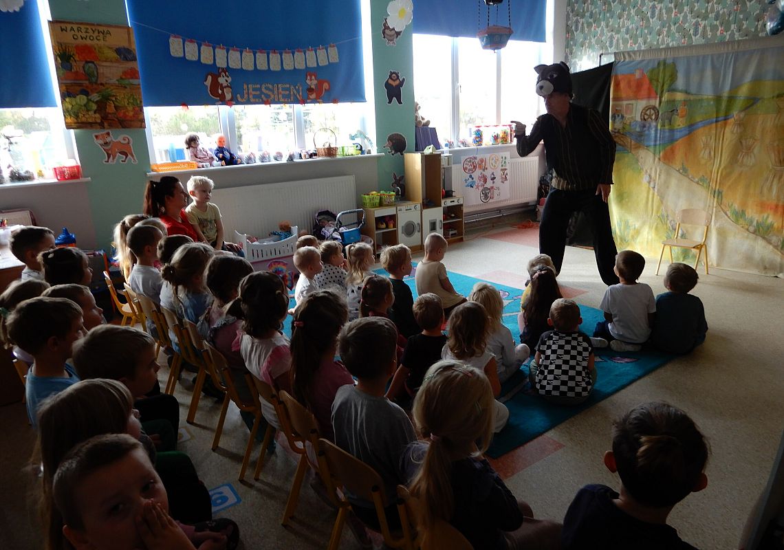 Grafika 1: Teatrzyk w przedszkolu