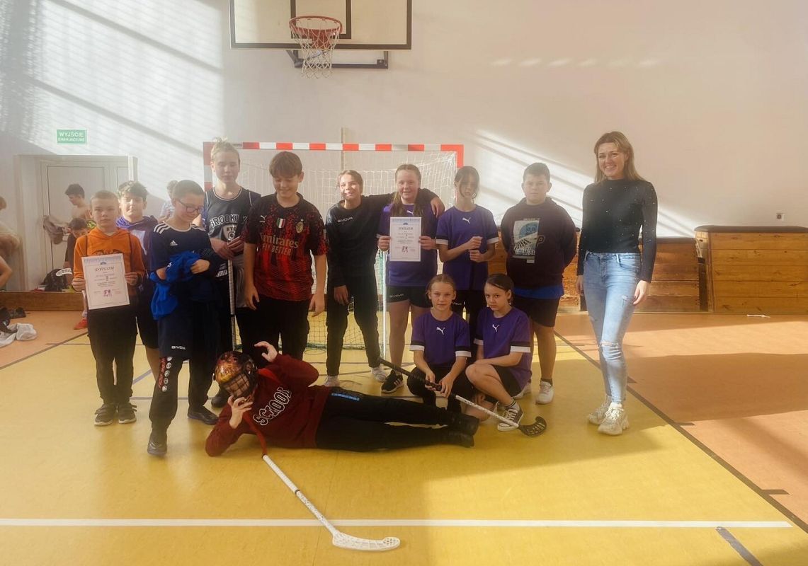 Gminny Turniej Unihokeja grafika