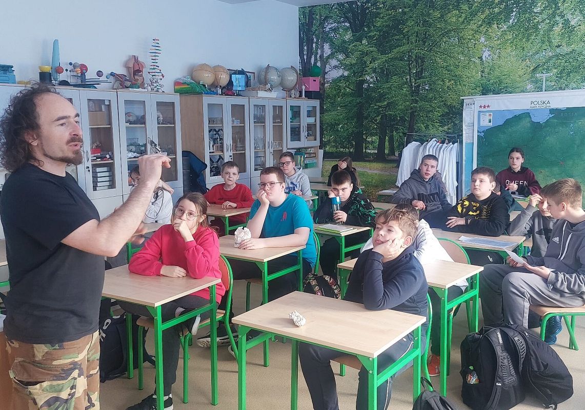 Grafika 1: Warsztaty przyrodnicze ze SPN "Owady i spółka"