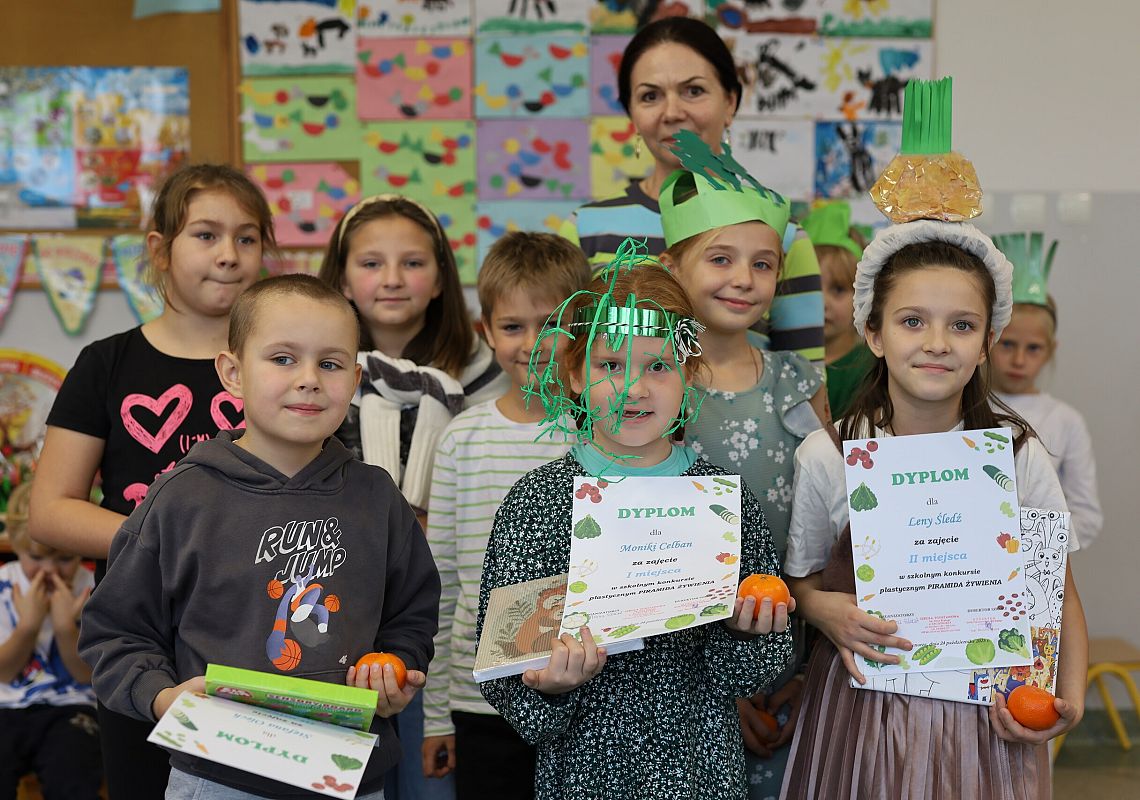 Grafika 1: Rozstrzygnięcie konkursu ,,Piramida zdrowego żywienia"