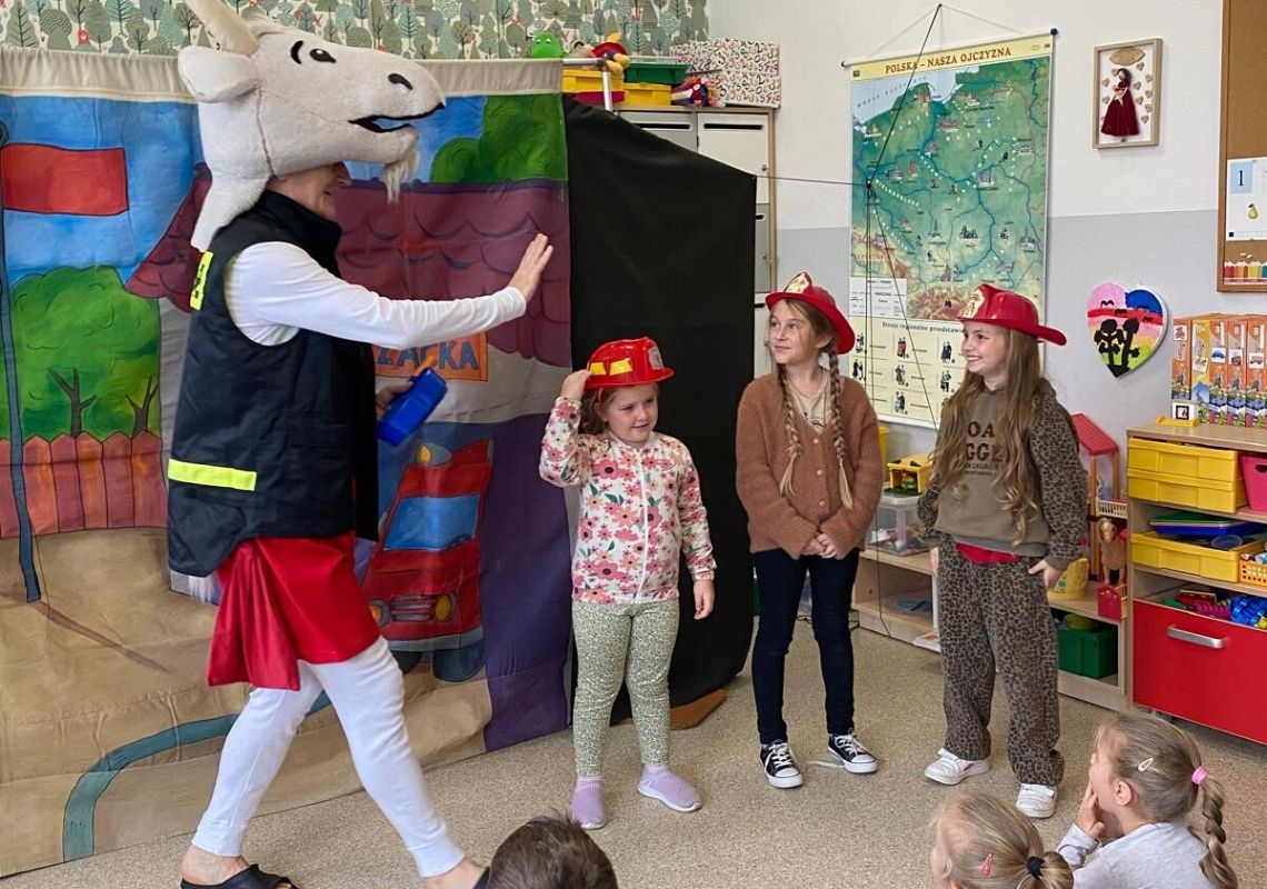 Grafika 1: Wizyta Teatrzyku „Duet” z Krakowa