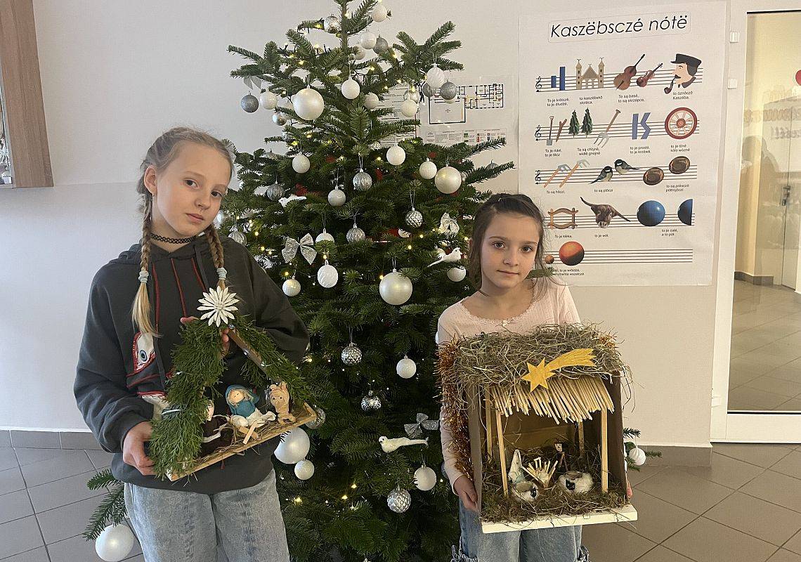 Grafika 1: Rozstrzygnięcie konkursu plastycznego z języka kaszubskiego pt. "Święta Rodzina"