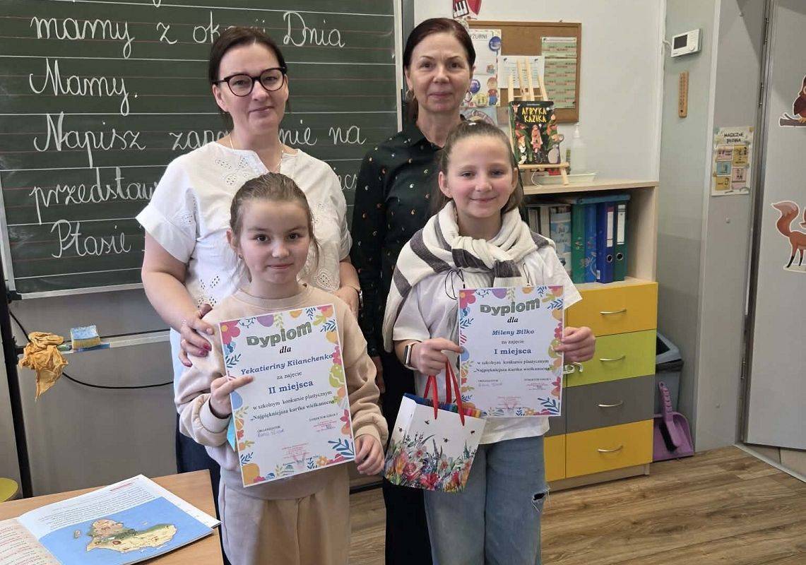 Grafika 1: Rozstrzygnięcie konkursu ,,Najpiękniejsza kartka Wielkanocna"