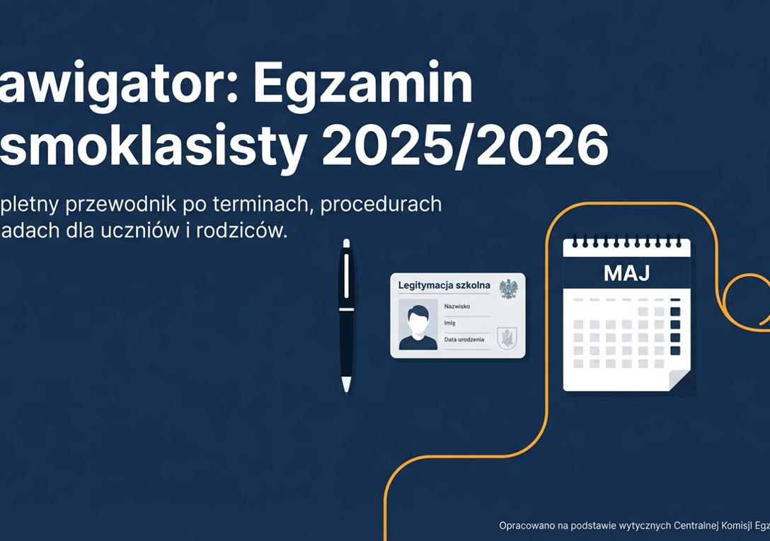 Grafika 1: Egzamin ósmoklasisty niebawem