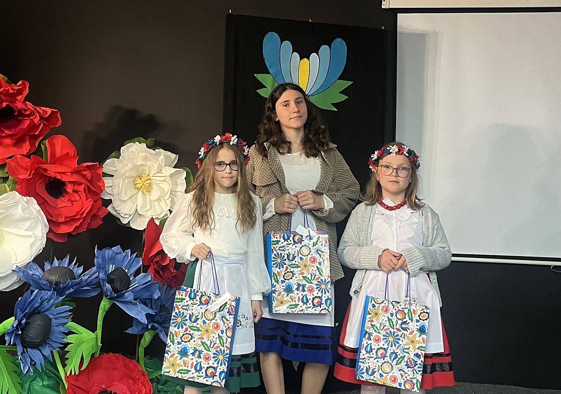 Grafika 1: Eliminacje powiatowe 55. Konkursu Recytatorskiego Literatury Kaszubskiej "Rodnô Mòwa"
