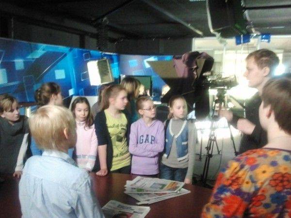 Grafika #0: Zwiedzanie redakcji telewizji TTM