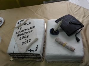 Grafika #0: Uroczyste pożegnanie uczniów klasy VI