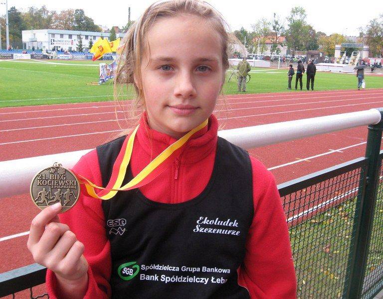 Grafika #0: Bieg Kociewski. Emilia na podium!