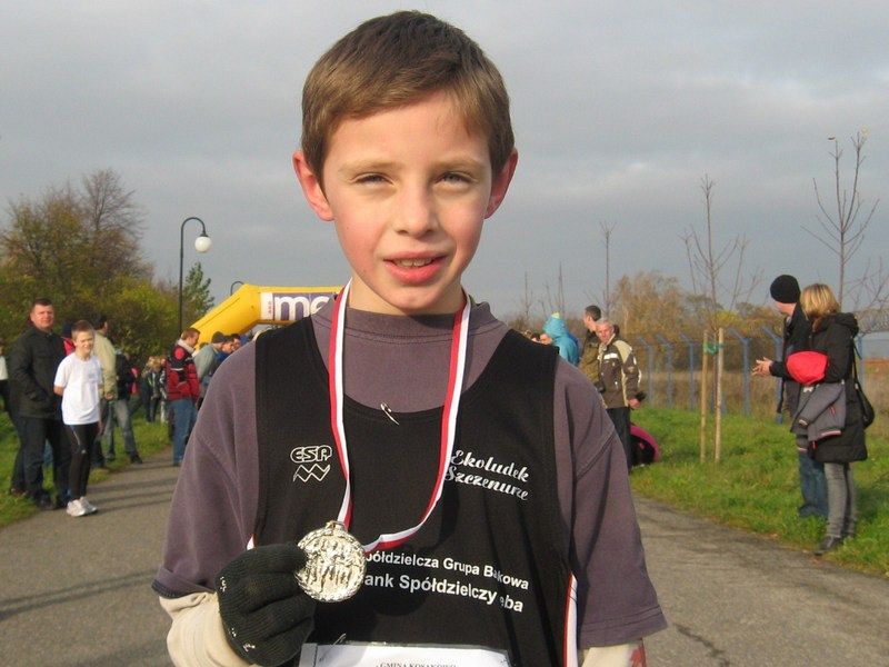 Grafika #0: Bieg Niepodległości. Konrad wygrał