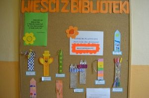 Grafika #0: Konkurs biblioteczny "Najpiękniejsza zakładka do książki"