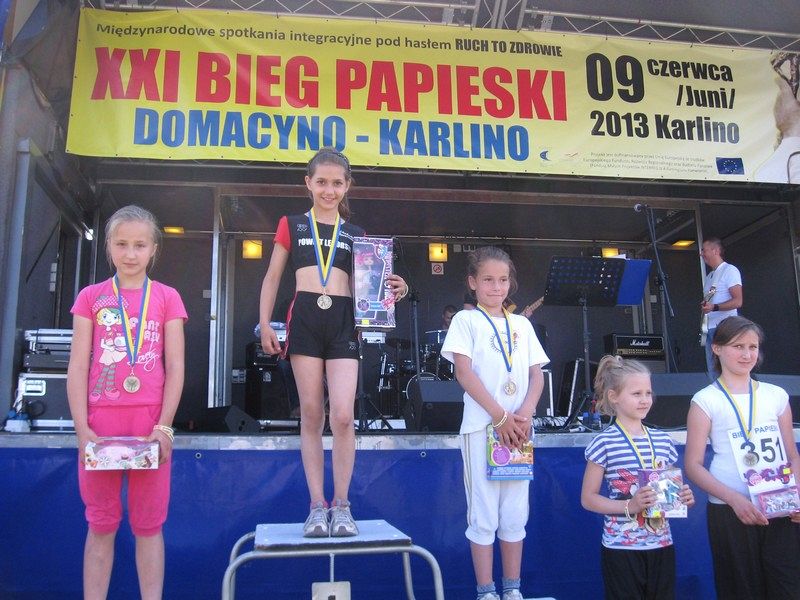 Grafika #0: Bieg Papieski. Dwa zwycięstwa