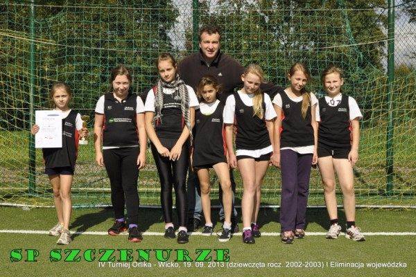 Grafika #0: Orlik. Trzecie miejsce dziewcząt