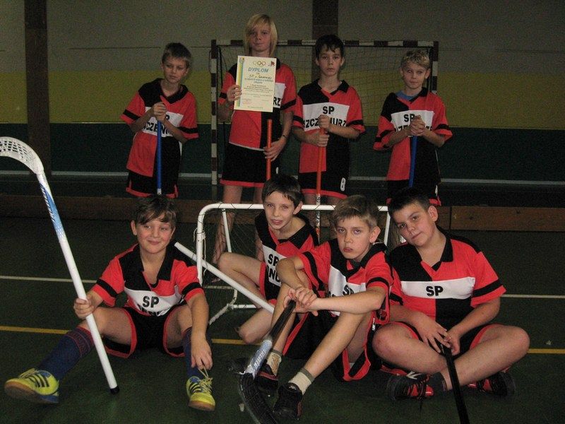 Grafika #0: Unihokej. Chłopcy na podium!