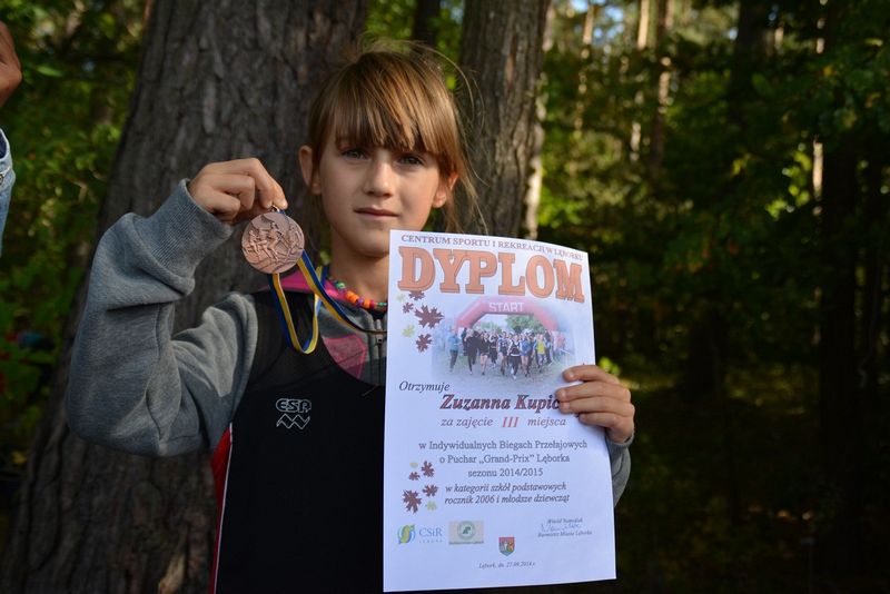 Grafika #0: GP Lęborka. Zuzia i Ada na podium