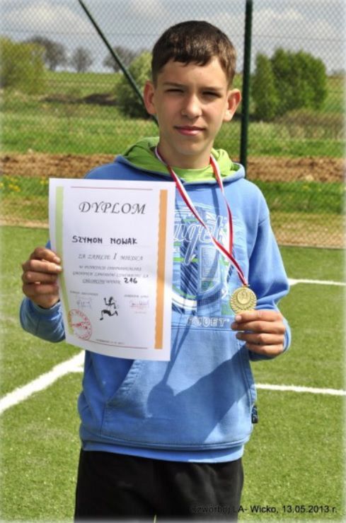 Grafika #0: Czwórbój LA. Szymon mistrzem!