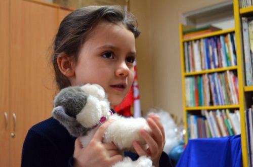 Grafika #0: Światowy Dzień Pluszowego Misia w bibliotece szkolnej