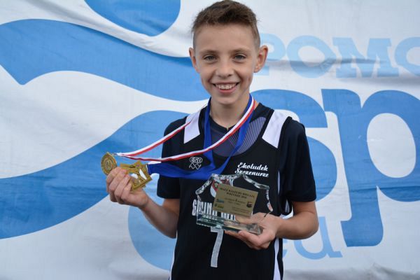 Grafika #0: Małe Kaszuby Biegają. Dwa triumfy we Wdzydzach!