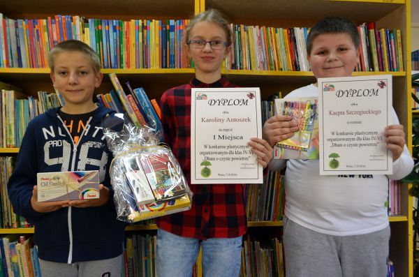 Grafika #0: Rozstrzygnięcie gminnego konkursu "Dbam o czyste powietrze"