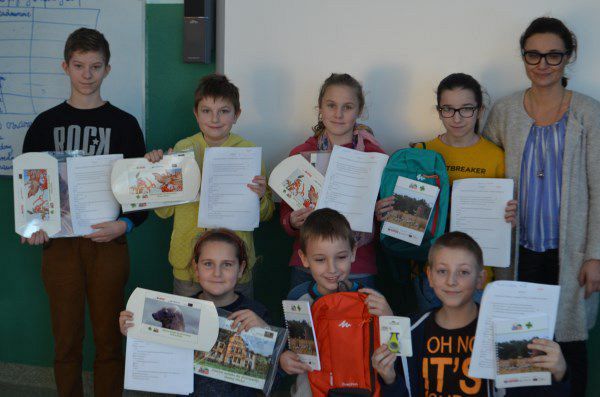 Grafika #0: Konkurs o znajomości Polskich Parków znajdujących się na terenie Gminy Wicko i Nawojowa