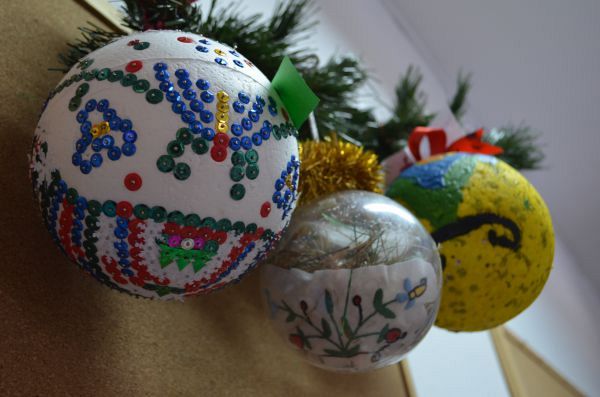 Grafika #0: Konkurs z języka kaszubskiego na "Bombkę bożonarodzeniową z motywem kaszubskim"