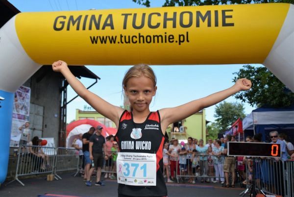 Grafika #0: Oliwia ponownie najszybsza w Tuchomiu