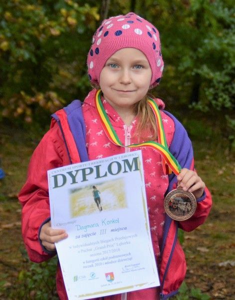 Grafika #0: Biegi przełajowe. Sukcesy najmłodszych