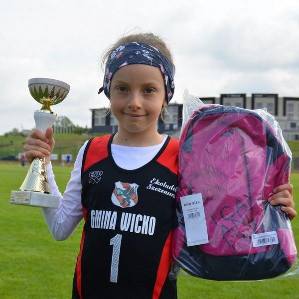 Grafika #0: Małe Kaszuby Biegają. Klaudia Bienias z pierwszym pucharem!