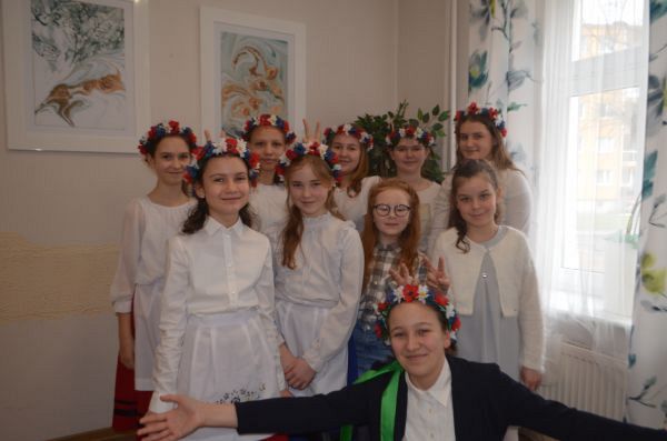 Grafika #0: Wspólne kolędowanie w Domu Pomocy Społecznej w Lęborku