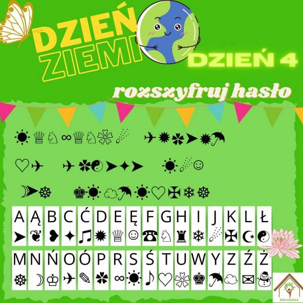 Grafika #0: 22 kwietnia Dzień Ziemi-finałowe hasło!