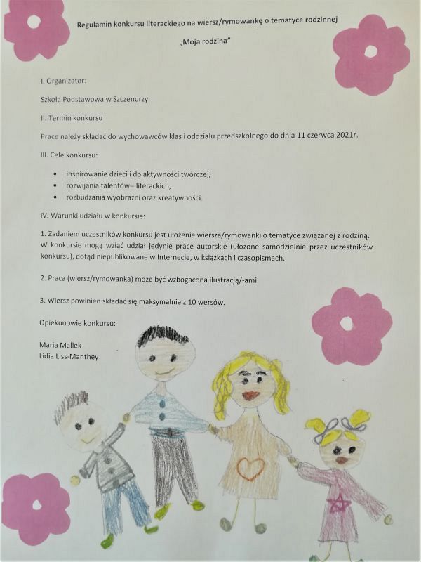 Grafika #0: Konkurs na wierszyk lub rymowankę