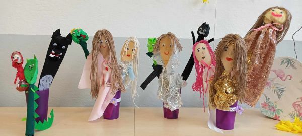 Grafika #0: Warsztaty lalkarskie w klasie drugiej