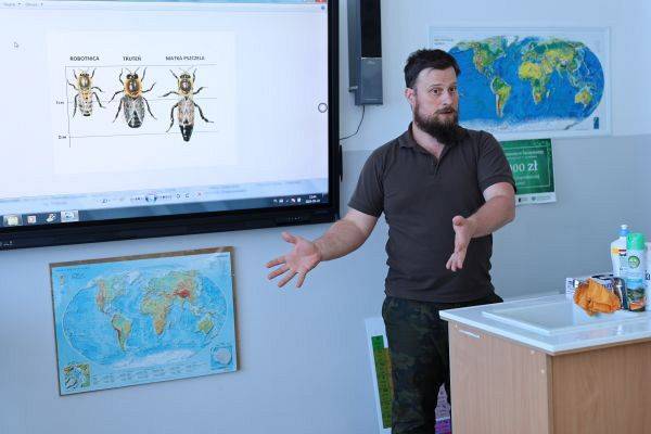 Grafika #0: Spotkanie z edukatorem z Nadleśnictwa Lębork dla uczniów z klas IV-VIII