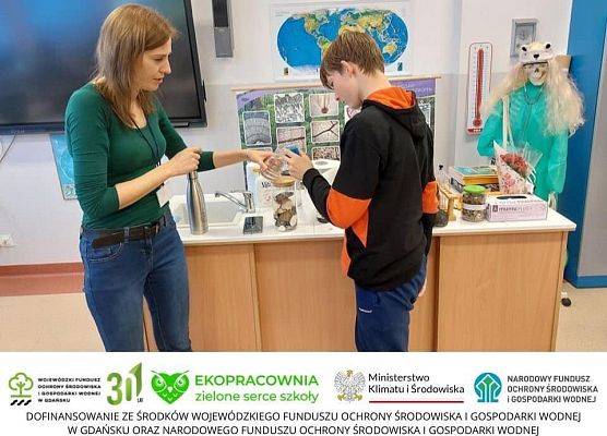 Utworzenie ekoPracowni w Szkole Podstawowej w Szczenurzy ze środków WFOŚiGW w Gdańsku grafika