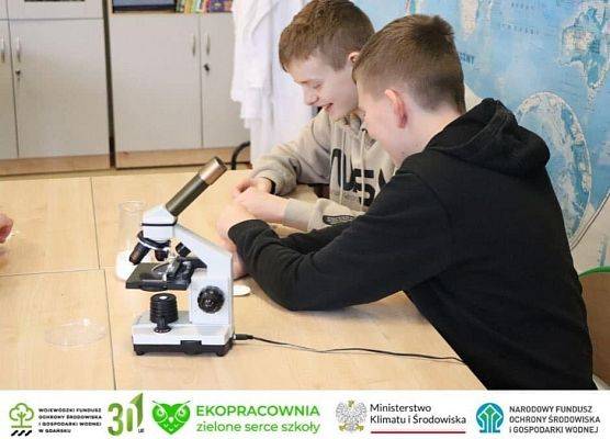 Utworzenie ekoPracowni w Szkole Podstawowej w Szczenurzy ze środków WFOŚiGW w Gdańsku grafika