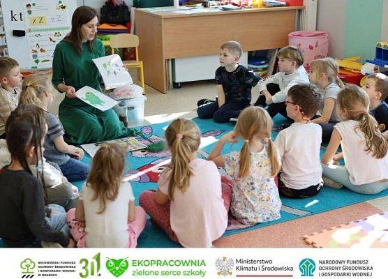 Utworzenie ekoPracowni w Szkole Podstawowej w Szczenurzy ze środków WFOŚiGW w Gdańsku grafika