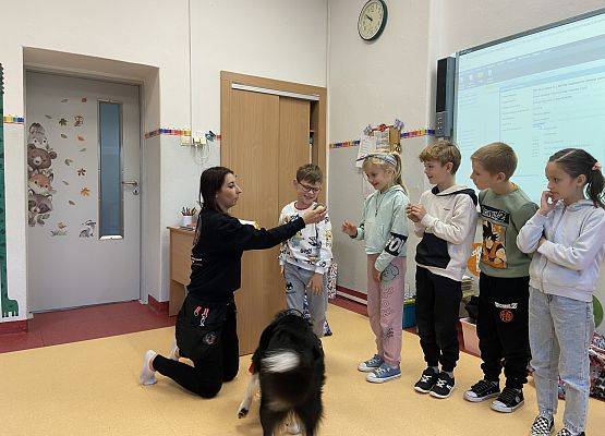 Grafika 14: Dogoterapia - zajęcia terapeutyczne z psem