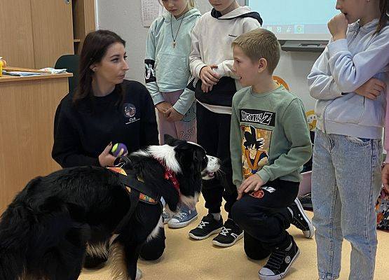 Grafika 17: Dogoterapia - zajęcia terapeutyczne z psem