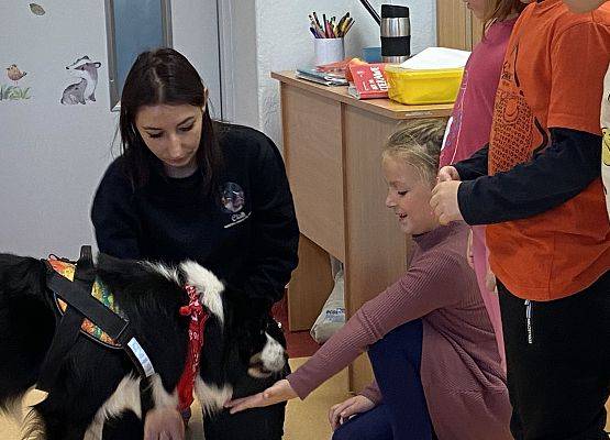 Grafika 19: Dogoterapia - zajęcia terapeutyczne z psem