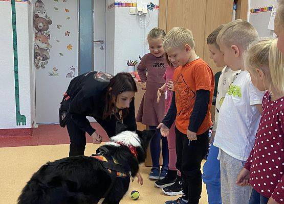 Grafika 20: Dogoterapia - zajęcia terapeutyczne z psem