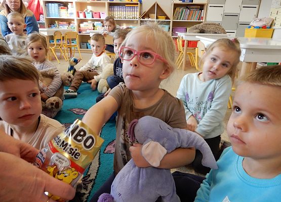 Grafika 7: Dzień Pluszowego Misia z Gminną Biblioteką