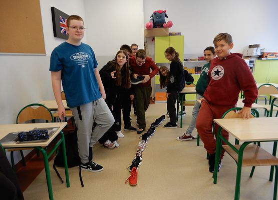 Grafika 4: Katarzynki i Andrzejki na lekcjach języka kaszubskiego w klasach 4 - 8