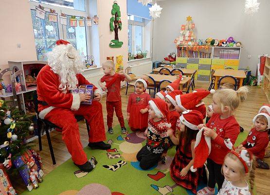 Grafika 7: Mikołajki w grupach przedszkolnych.