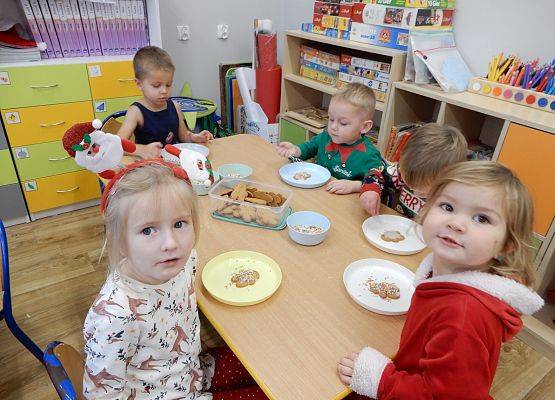 Grafika 24: Mikołajki w grupach przedszkolnych.