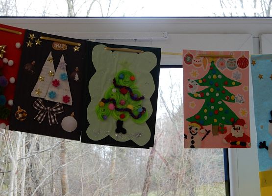 Grafika 5: Konkurs na Najpiękniejszą Kartkę Bożonarodzeniową.