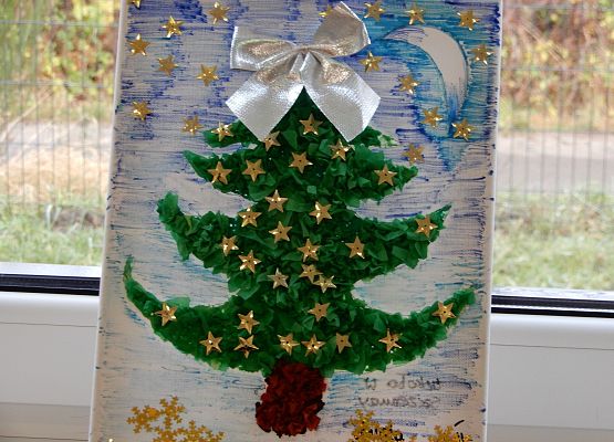 Grafika 9: Konkurs na Najpiękniejszą Kartkę Bożonarodzeniową.