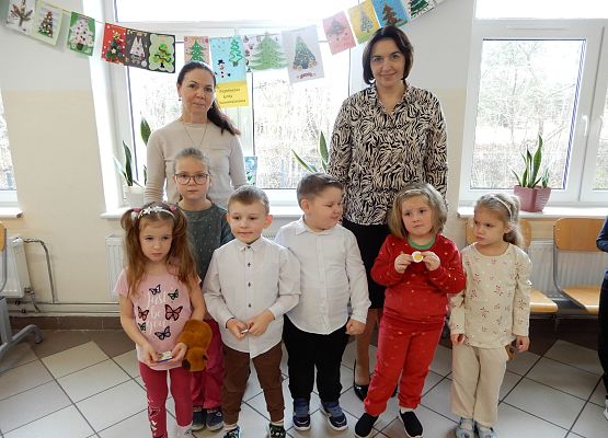 Grafika 19: Konkurs na Najpiękniejszą Kartkę Bożonarodzeniową.