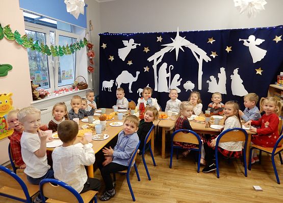 Grafika 9: Wigilia w przedszkolu