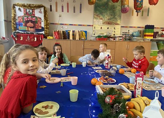 Grafika 54: Wigilia w klasie I