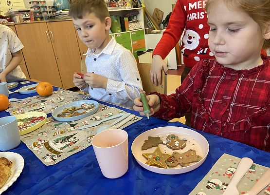 Grafika 55: Wigilia w klasie I