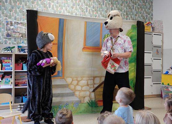 Grafika 7: Teatr "Duet" w przedszkolu.